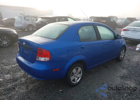 2006 Chevrolet Aveo Ls from USA, damaged, VIN KL1TD56686B522857